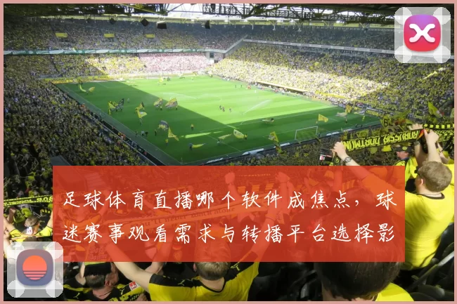 足球体育直播哪个软件成焦点，球迷赛事观看需求与转播平台选择影响解读